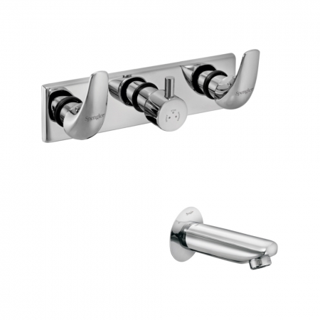 Concealed Wall Mixer, One Piece