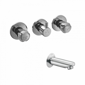 Concealed Wall Mixer, One Piece